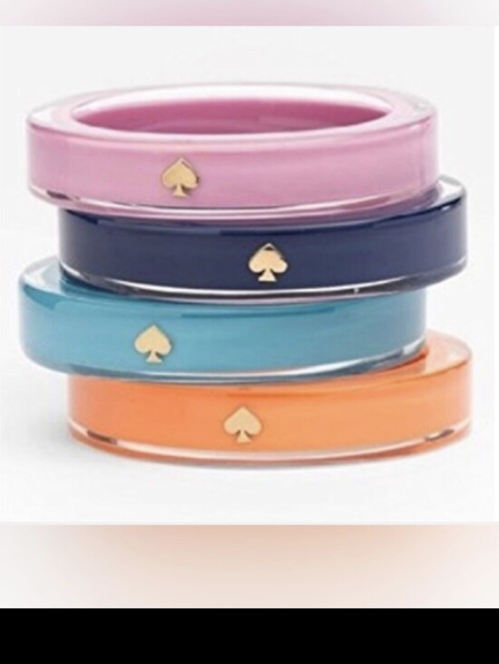 kate spade Turquoise Around Town Bangle with Gold Spade Accent - New In Dust Bag - Picture 14 of 16